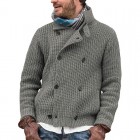 Men's Fashion British Style Thick Knit Cardigan