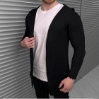 Men's Solid Color Mid-length Sweater