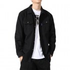 Men's Pocket Cotton Washed Outdoor Jacket