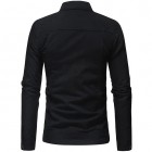 Men's Fashion Casual Solid Ripstop pel Jacket