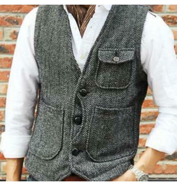 Casual Pocket Waistcoats