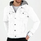 Men's Outdoor Multi-pocket Workwear pel Hooded Jacket