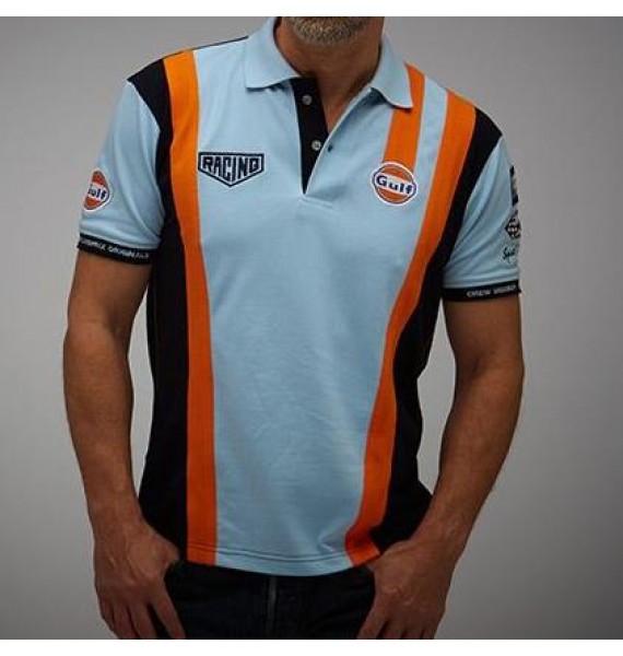 Gulf Racing Team Memorial Polo Shirt