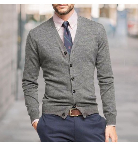 Men's Fashion Casual Slim Fit Sweaters