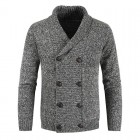 Men's Double Breasted Casual Cardigan