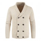 Men's Double Breasted Casual Cardigan