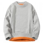 Men's Winter Fleece Crew Neck Sweater