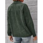 Ins Hot Models European And American Women's Tops For Autumn And Winter   Solid Color Jacket Bzers