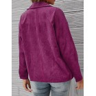 Ins Hot Models European And American Women's Tops For Autumn And Winter   Solid Color Jacket Bzers