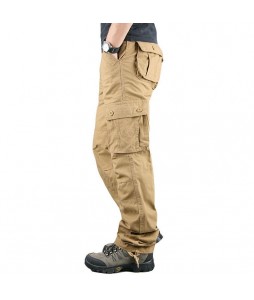 Men's Outdoor Casual Loose Multi-pocket Work Pants