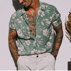 Men's Casual Short Sleeve Printed Shirt