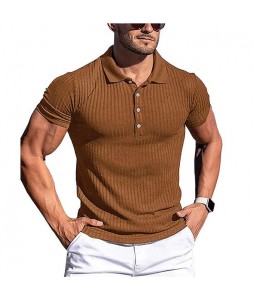 Men's Polo Casual Training Short Sleeve Polo Shirt