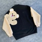 Fleece Panel Crew Neck Sweatshirt