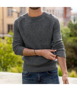 Men's Casual Sweater  British Style Pullover