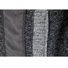 Men's Patchwork Full Zip  Sweater