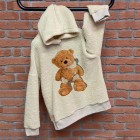 Violent Bear Casual Fleece  Hoodie