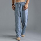 Men's Breathable Linen Casual Sports Pants