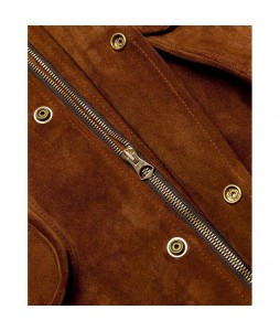 Men's Heavyweight  Suede Casual Pocket Jacket