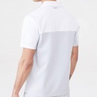 Color block short sleeve polo shirt