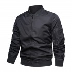 Men's Outdoor Zip Pocket Tactical Bomber Jacket