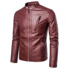 Men's Outdoor Biker Leather Jacket