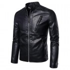 Men's Outdoor Biker Leather Jacket