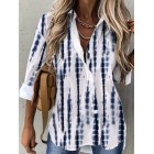 Casual Fashion Print pel Long Sleeve Shirt