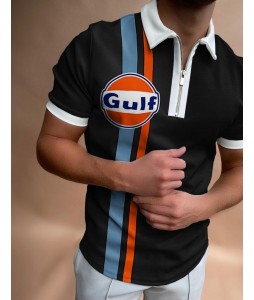 Gulf Serbian Short-sleeved Polo Shirt