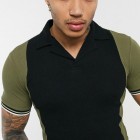 Mens Fashion Casual Color Polo Shirt