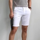 Gentleman Elegant Casual Shorts Mens Pants