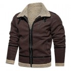 Men's Outdoor Casual Thickened Woolen Jacket