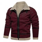 Men's Outdoor Casual Thickened Woolen Jacket