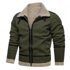 Men's Outdoor Casual Thickened Woolen Jacket