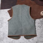 Western Outdoor Retro Vest Men's Casual Vest Double Sided Waistcoats