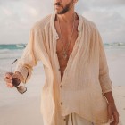 Beach Holiday Linen Shirt